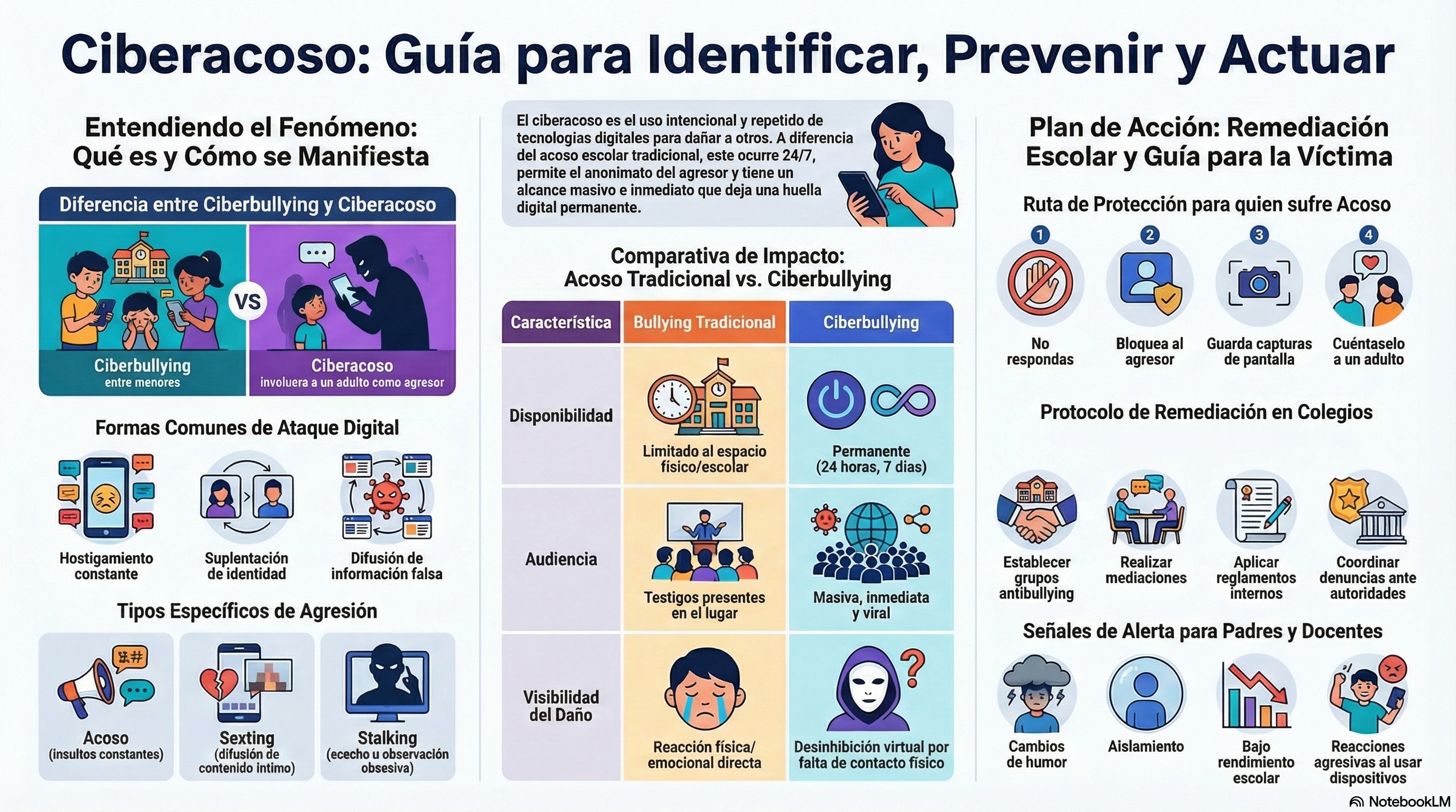 Ciberbullying — Guía para educadores